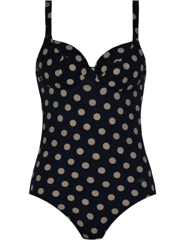 Costum de baie Naturana, negru, 44E