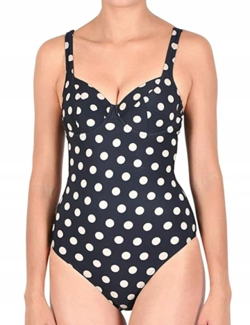 Costum de baie Naturana, negru, 44E