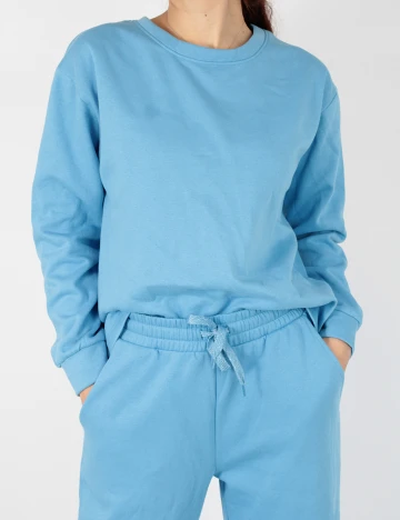Bluza Jacqueline de Yong, albastru, M