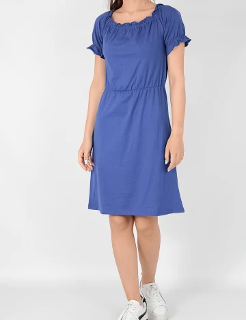 Rochie Pieces, albastru, M