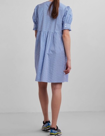 Rochie Pieces, albastru