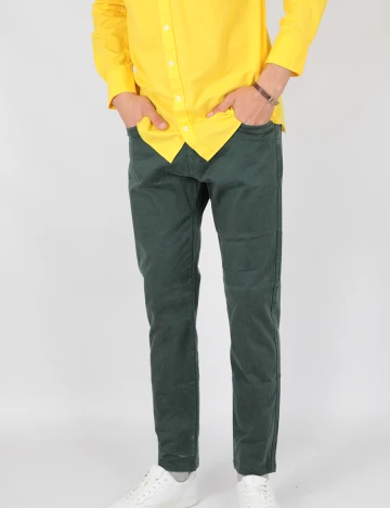 Pantaloni N.Z.A NEW ZEALAND AUCKLAND, verde, W32/L34