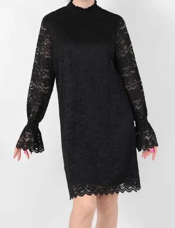 Rochie Pieces, negru, M Negru