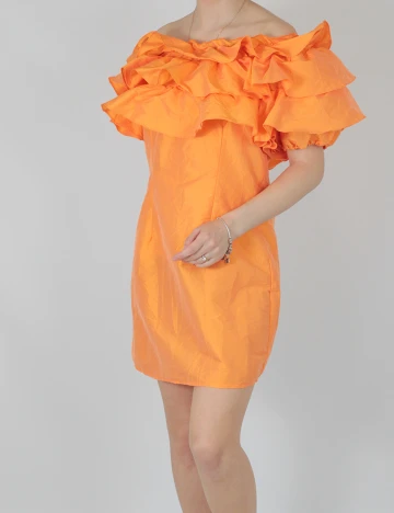 Rochie Vero Moda, portocaliu, M
