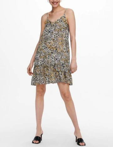 Rochie scurta Only, animal print