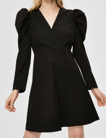 Rochie scurta Selected Femme, negru, 40 Negru