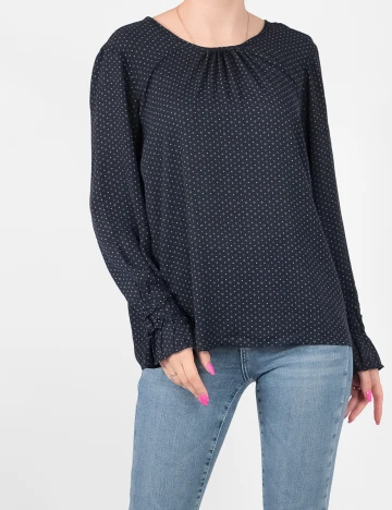 Bluza Jacqueline de Yong, bleumarin, 38 Albastru