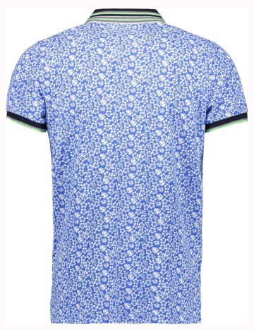 Tricou Polo N.Z.A NEW ZEALAND AUCKLAND, floral, M