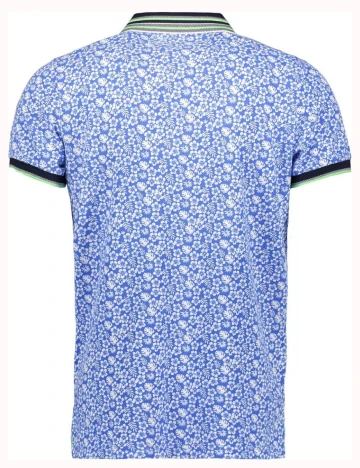 Tricou Polo N.Z.A NEW ZEALAND AUCKLAND, floral, M