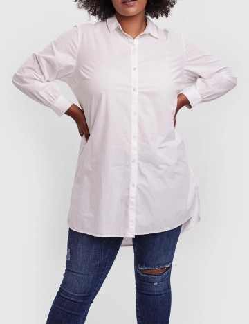 Camasa Vero Moda Curve, alb