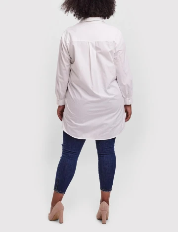 Camasa Vero Moda Curve, alb Alb