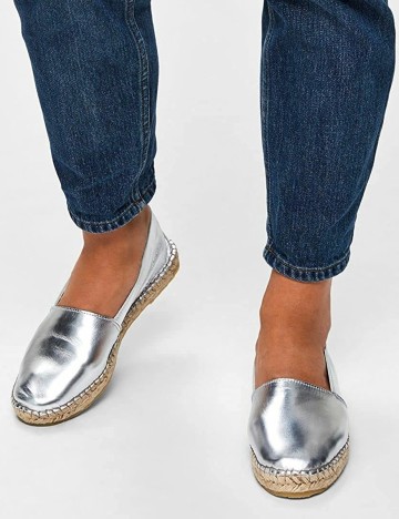 Espadrile Selected Femme, gri, 40