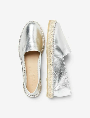 Espadrile Selected Femme, gri, 40