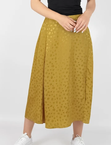 Fusta Jacqueline de Yong, verde olive, S
