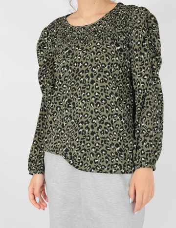 Bluza Only, verde, 38