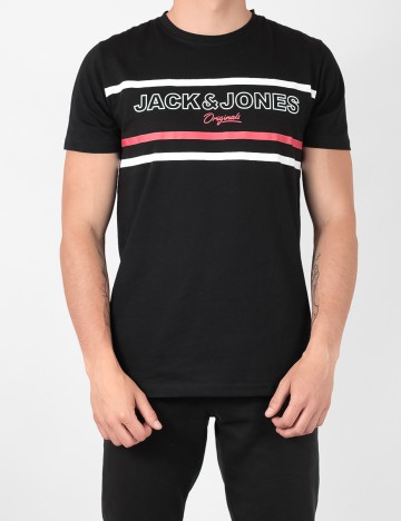 Tricou Jack&Jones, negru, M
