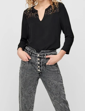 Bluza Jacqueline de Yong, negru, 38