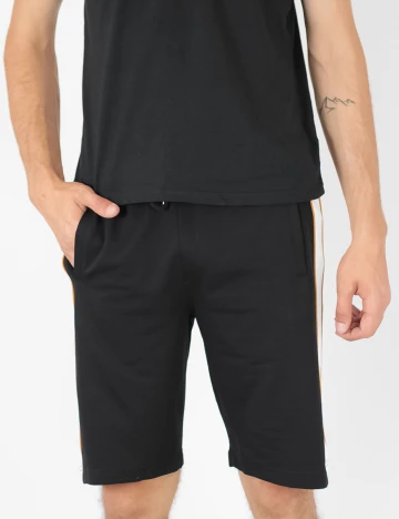 Set Pantaloni Scurti C&A, negru/bleumarin, XXL
