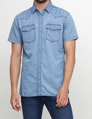 Camasa PRODUKT, albastru, XL