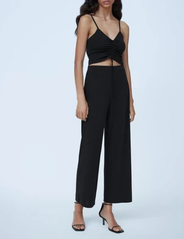 Top Zara, negru, S