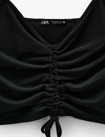 Top Zara, negru, S