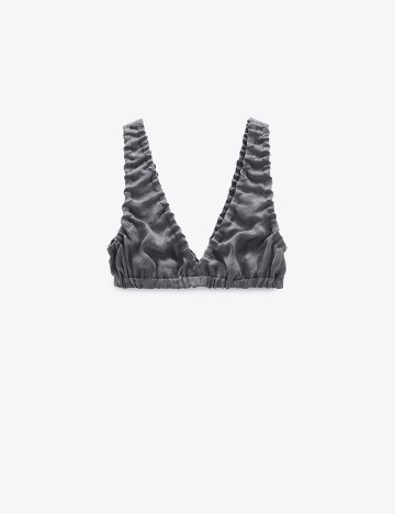 Bustiera Zara, gri, S