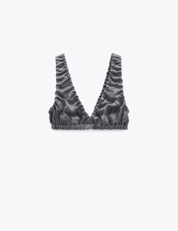 Bustiera Zara, gri, S