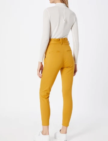 Pantaloni Vero Moda, galben mustar