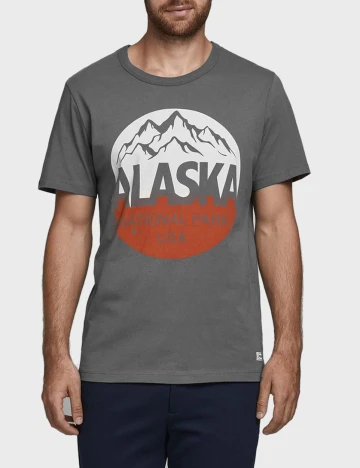 Tricou PRODUKT, gri, M Gri