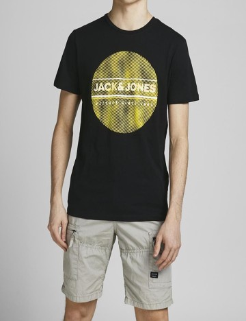 Tricou Jack&Jones, negru, M
