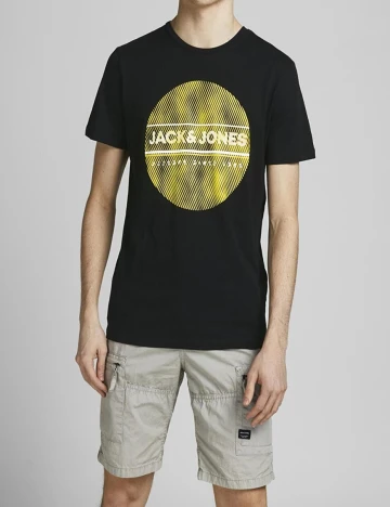 Tricou Jack&Jones, negru, M