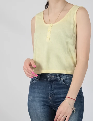 Top Pieces, galben, XL