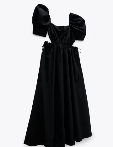 Rochie Lunga Zara, negru, XS Negru