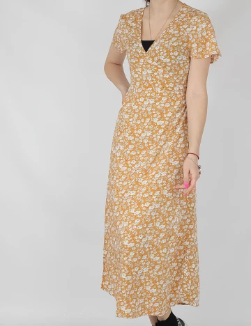 Rochie medie Vila, floral, 34