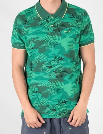 Tricou Polo N.Z.A NEW ZEALAND AUCKLAND, verde, L