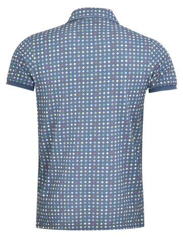 Tricou Polo N.Z.A NEW ZEALAND AUCKLAND, albastru, XS