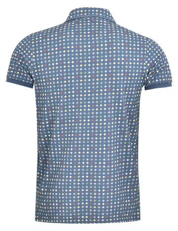 Tricou Polo N.Z.A NEW ZEALAND AUCKLAND, albastru, XS