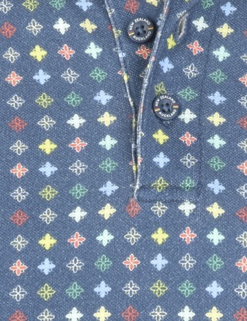 Tricou Polo N.Z.A NEW ZEALAND AUCKLAND, albastru, XS