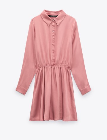Rochie scurta Zara, roz, S