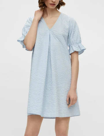 Rochie Pieces, albastru, S