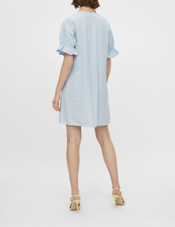 Rochie Pieces, albastru, S