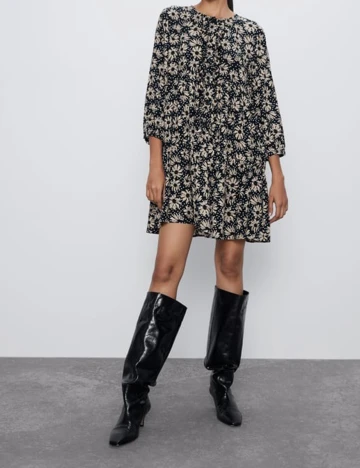 Rochie Scurta Zara, floral, M Floral print