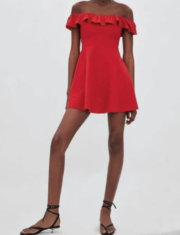 Rochie Scurta Zara, rosu, L