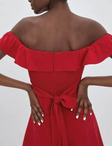Rochie Scurta Zara, rosu, L