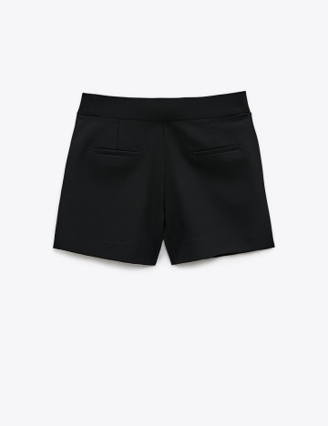 Pantaloni scurti Zara, negru, M