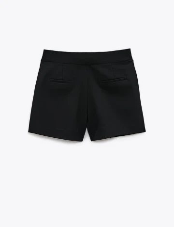 Pantaloni scurti Zara, negru, M
