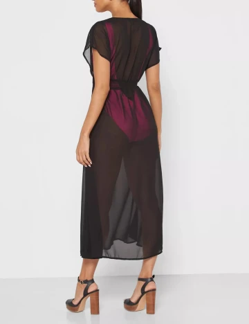 Kimono Pieces, negru Negru