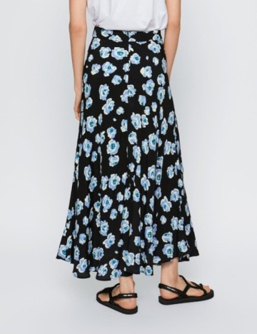 Fusta Zara, negru, M