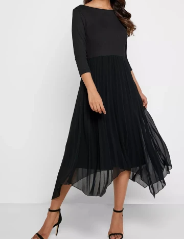 Rochie medie Mango, negru, M Negru