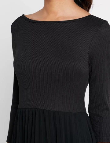 Rochie medie Mango, negru, M Negru